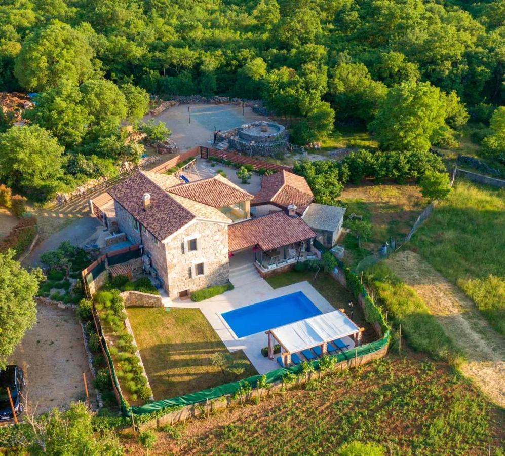 Villa Campiello Heated Pool Vrbnik Exterior photo